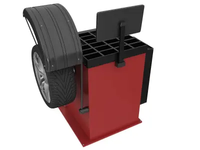 Wheel Balancer 3D model