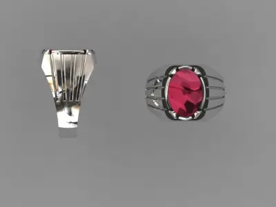 NEO MAN RING MODEL8 3D print model