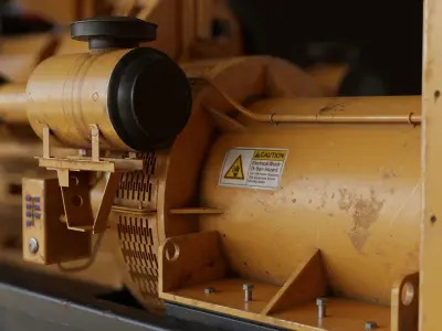 Generator optimized - Game ready- AR VR realtime PBR textures  Low-poly 3D model