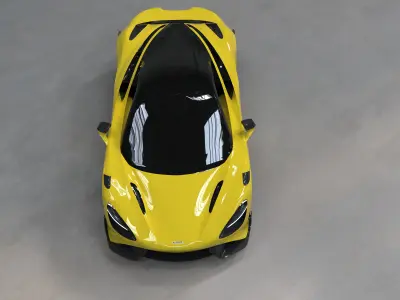  mclaren 765lt 3D model