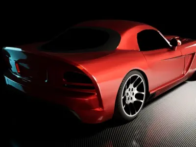 Dodge Viper Srt10 2003 3D model