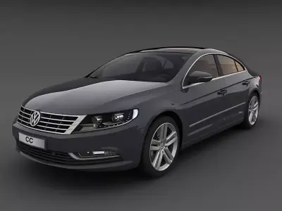 Volkswagen CC 2013 3D model