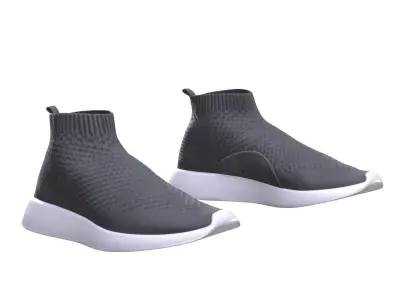 Shoes 6 Low-poly 3D model