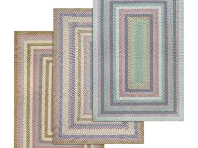 Rug Set 1535 3D model