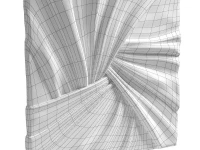 Gypsum panel 1 3D model