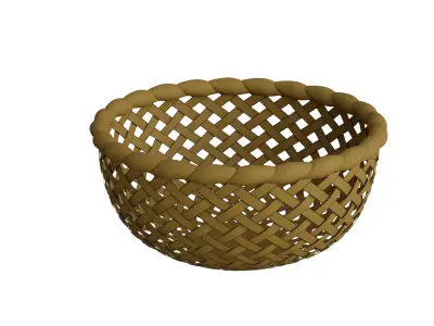 Basket Low-poly 3D model purchase