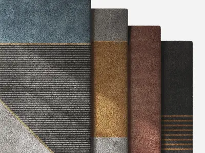 Rug Set 21 3D model