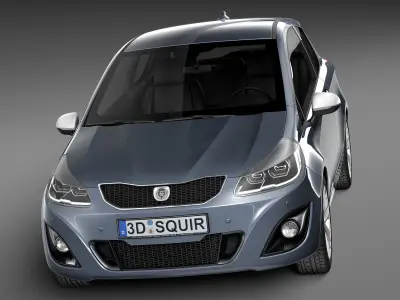 Generic Hatchback 2016 3D model