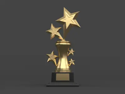 Trophy Cups 3D model 119