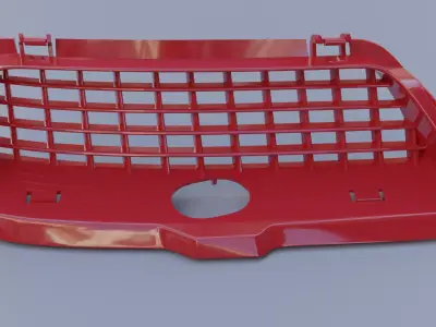 Front bumper part for volkswagen vento 1996 3D print model