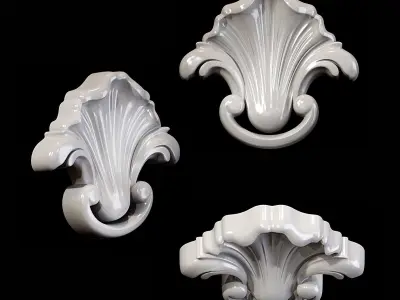 Classic carved 056 3D model