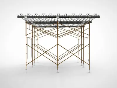 Scaffolding 3D model
