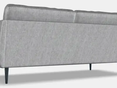SMEDSTORP 3-seat sofa Low-poly 3D model