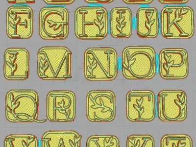 Combo 2 Set Stamp Sello Love Amor Plantas Free 3D print model