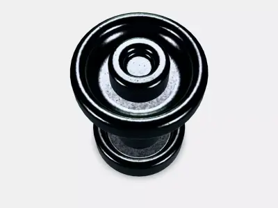 SKRUVSHULT Button Low-poly 3D model