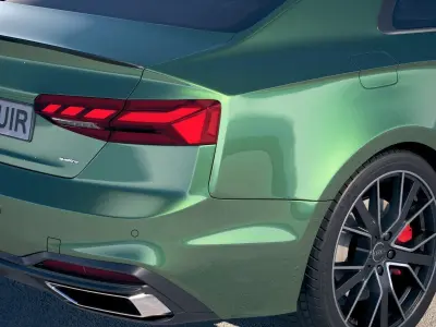 Audi A5 Coupe S-Line 2020 3D model