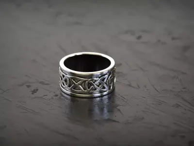 Celestial Guardian Lion Pendant  3D print model