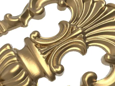  decorative pattern ready for 3D printing 3D model