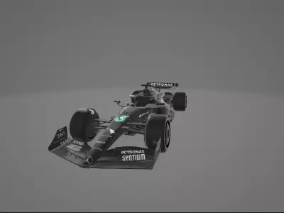 Mercedes AMG Petronas W14 3D model
