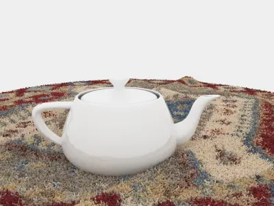 Rugs No 6 Low-poly 3D model