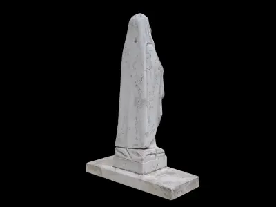 Statue of Mary Magdalene 3D model