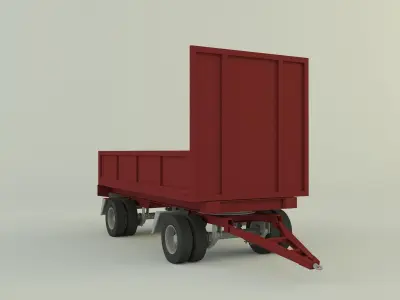 load trailer 551 3D model