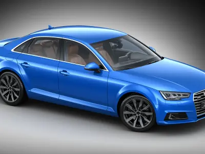Audi A4 B9 3D model