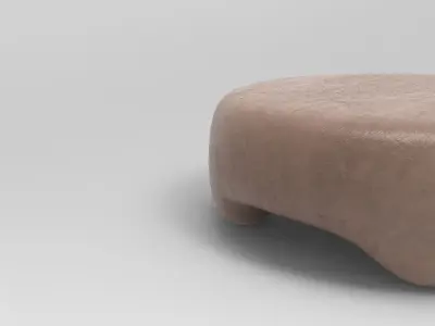 Kuan Coffee Table Low-poly 3D model