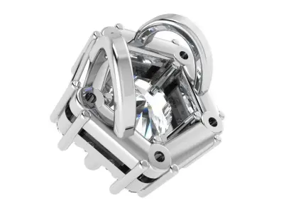 Pentagon Halo Pendant 2749 3D print model