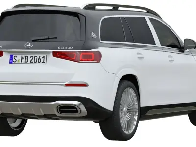 Mercedes-Maybach GLS 600 4MATIC 3D model