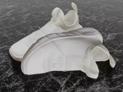 NIKE FLEX RUNNER 2 3D SHOES 3D model