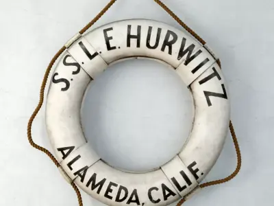 S s l e Hurwitz Alemeda Calif Life Perserver 3D model