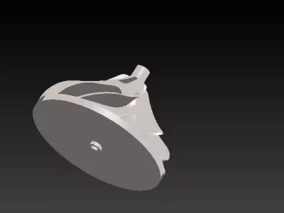 Pelton Turbine 3D print model