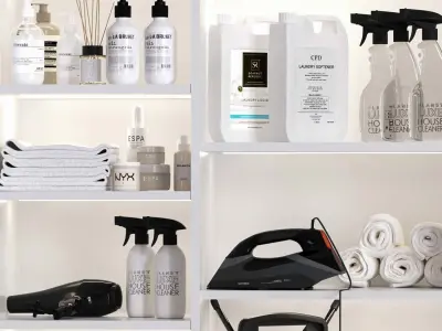 Laundry room-set 35 3D model