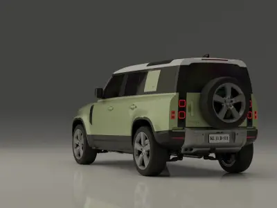 Land Rover Defender 110 3D model