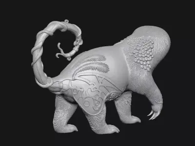 sloths 3D print model