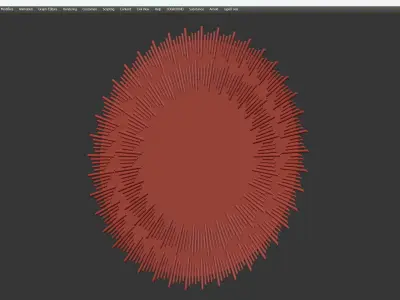 SCALA MIRROR Low-poly 3D model
