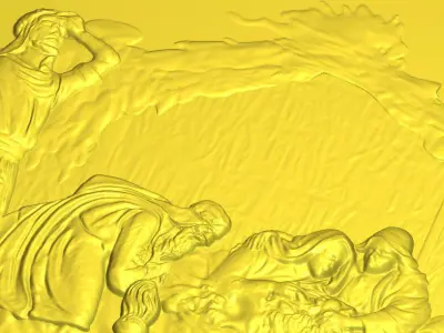 NATIVITY SCENE 3D print model