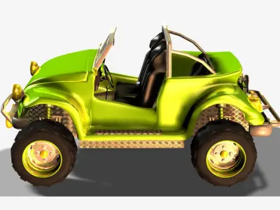 Sand Buggy 3D model