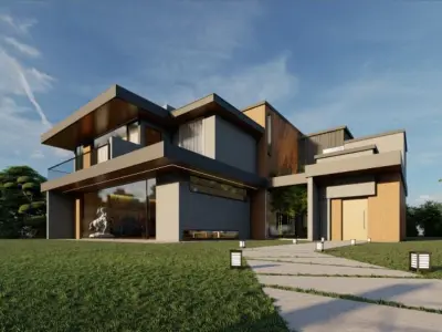 Luxury House 3D model