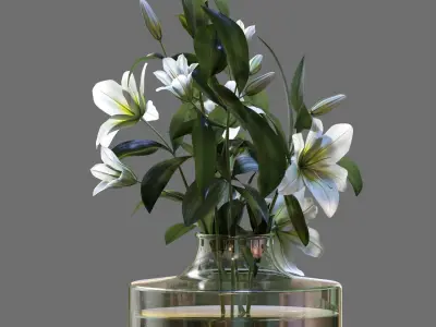 Decorative set 005 3D model