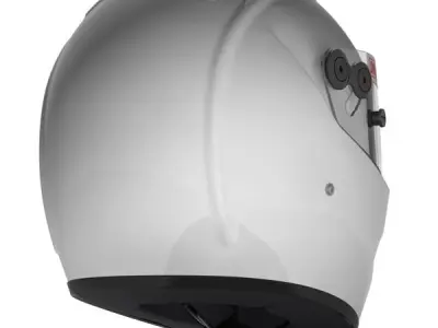 Simpson Diamondback - Stig Helmet 3D model