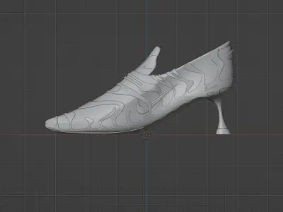 Nike TN Heels Air Max Kitten heels 3D model