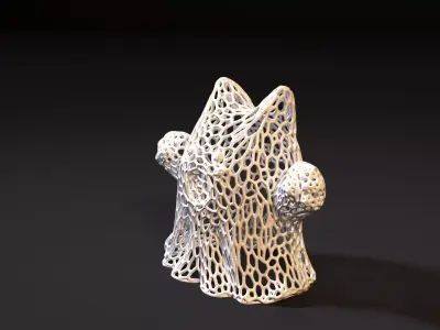 Ghost Cat 3D print model