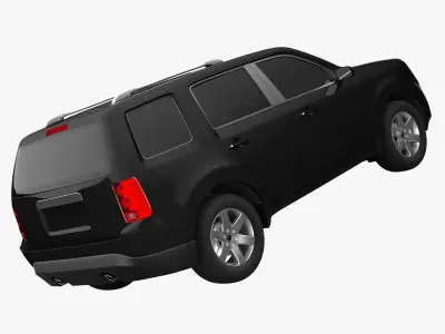 SUV 1 honda pilot 3D model