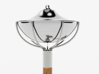 Garden Torch by Anormal 3D model