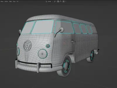 Volkswagen type 1 3D model
