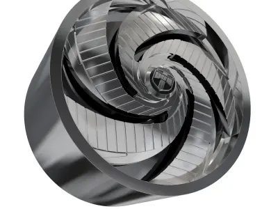 DUB TURBO WHEEL 3D MODEL 3D print model