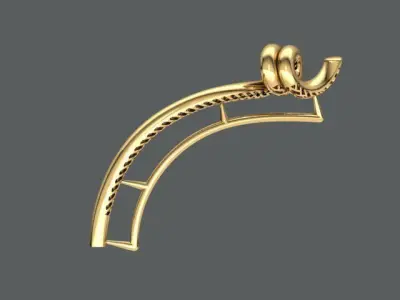 Half bracelets 3D print model