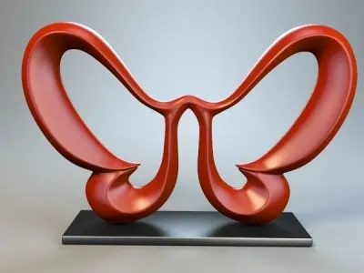 Abstract Figure 3D model 33
